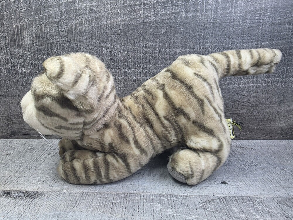 Target Plush Cat Kitten Gray Striped 10" Pounce Cute Lovey Stuffed Kitty b308